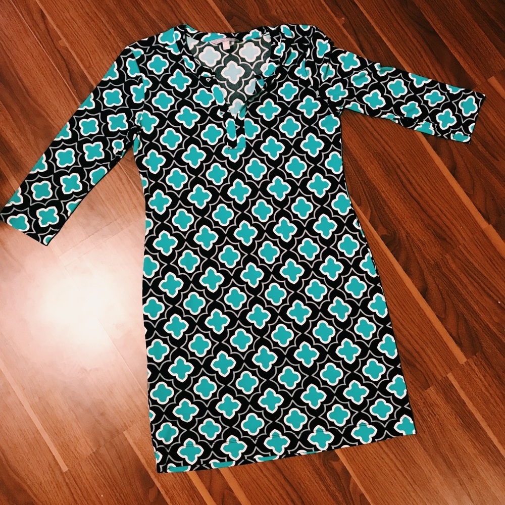 Banana Republic 1/4 sleeve shift dress